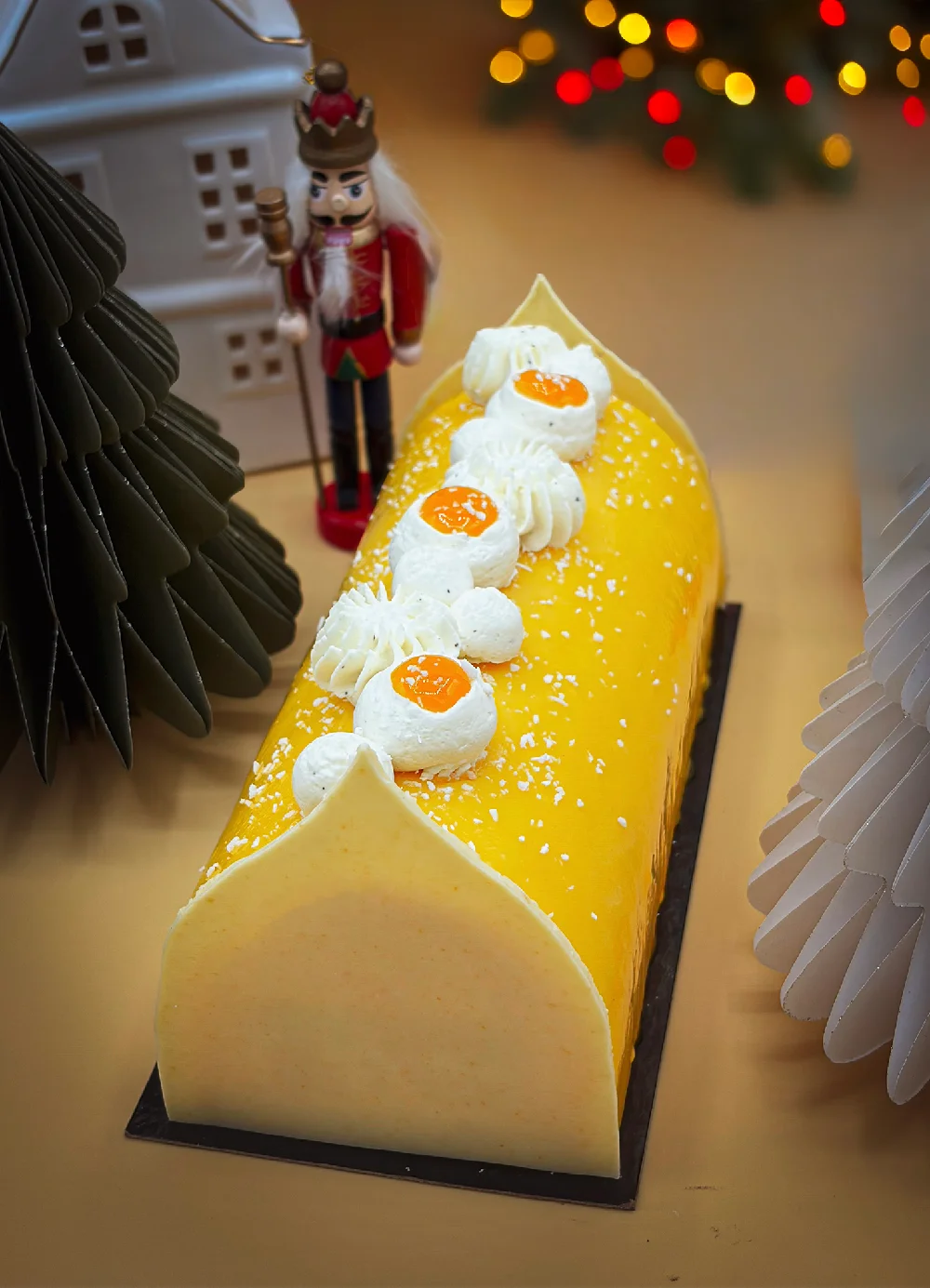 Bûche pâtissière : Follement Exotique