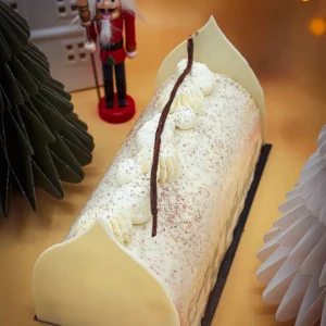 Bûche pâtissière : Follement Vanille